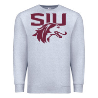 Heather Grey southern illinois salukis Premium Sweatshirt - linhVisuals