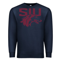 Navy southern illinois salukis Premium Sweatshirt - linhVisuals