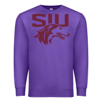 Purple southern illinois salukis Premium Sweatshirt - linhVisuals