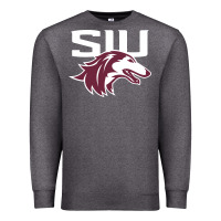 Charcoal Heather southern illinois salukis Premium Sweatshirt - linhVisuals