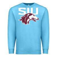 Ocean Blue southern illinois salukis Premium Sweatshirt - linhVisuals