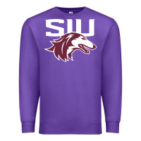Purple southern illinois salukis Premium Sweatshirt - linhVisuals