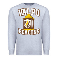 Heather Grey valparaiso beacons Premium Sweatshirt - linhVisuals