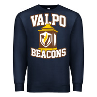Navy valparaiso beacons Premium Sweatshirt - linhVisuals
