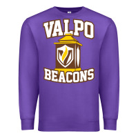 Purple valparaiso beacons Premium Sweatshirt - linhVisuals