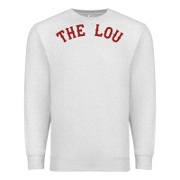 Oatmeal Heather the lou retro louis fan tribute  loui cardinal Premium Sweatshirt - linhVisuals
