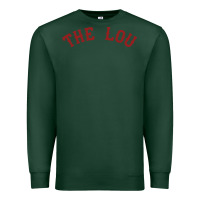 Sports Green the lou retro louis fan tribute  loui cardinal Premium Sweatshirt - linhVisuals