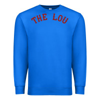 True Royal the lou retro louis fan tribute  loui cardinal Premium Sweatshirt - linhVisuals