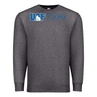 Charcoal Heather University of Alaska Fairbanks Premium Sweatshirt - linhVisuals