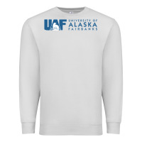 Dove Grey University of Alaska Fairbanks Premium Sweatshirt - linhVisuals