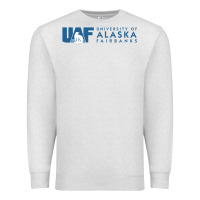 Oatmeal Heather University of Alaska Fairbanks Premium Sweatshirt - linhVisuals