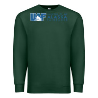 Sports Green University of Alaska Fairbanks Premium Sweatshirt - linhVisuals