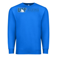 True Royal University of Alaska Fairbanks Premium Sweatshirt - linhVisuals