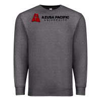 Charcoal Heather Azusa Pacific University Premium Sweatshirt - linhVisuals