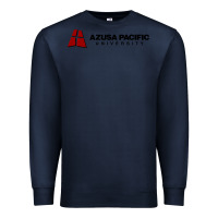 Navy Azusa Pacific University Premium Sweatshirt - linhVisuals