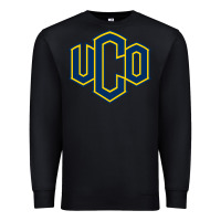 Black University of Central Oklahoma Premium Sweatshirt - linhVisuals