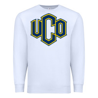White University of Central Oklahoma Premium Sweatshirt - linhVisuals