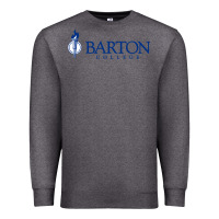 Charcoal Heather Barton College Premium Sweatshirt - linhVisuals