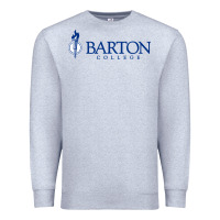 Heather Grey Barton College Premium Sweatshirt - linhVisuals