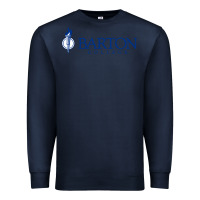 Navy Barton College Premium Sweatshirt - linhVisuals
