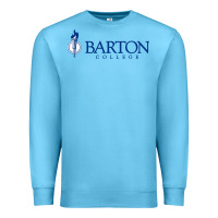 Ocean Blue Barton College Premium Sweatshirt - linhVisuals