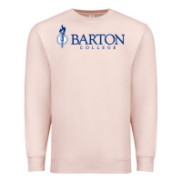 Pale Pink Barton College Premium Sweatshirt - linhVisuals