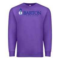 Purple Barton College Premium Sweatshirt - linhVisuals