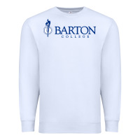 White Barton College Premium Sweatshirt - linhVisuals