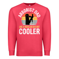 Cardinal arborist dad tree climber logger woodworker chainsaw mens t shirt Premium Sweatshirt - linhVisuals