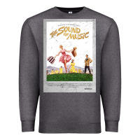 Charcoal Heather the sound of music Premium Sweatshirt - linhVisuals