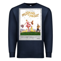 Navy the sound of music Premium Sweatshirt - linhVisuals