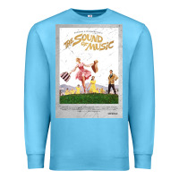 Ocean Blue the sound of music Premium Sweatshirt - linhVisuals