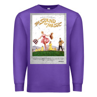 Purple the sound of music Premium Sweatshirt - linhVisuals