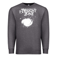 Charcoal Heather twilight zone vintage faded style design Premium Sweatshirt - linhVisuals
