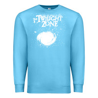 Ocean Blue twilight zone vintage faded style design Premium Sweatshirt - linhVisuals