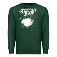Sports Green twilight zone vintage faded style design Premium Sweatshirt - linhVisuals