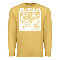 Antique Gold the story   the story so far Premium Sweatshirt - linhVisuals
