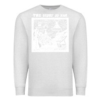 Oatmeal Heather the story   the story so far Premium Sweatshirt - linhVisuals
