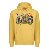 Antique Gold fight for autism awareness Premium Hoodie - RacoonDesign