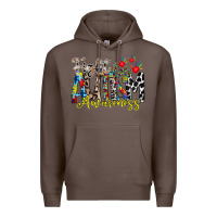 Coffee fight for autism awareness Premium Hoodie - RacoonDesign