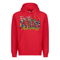 Red fight for autism awareness Premium Hoodie - RacoonDesign