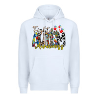 White fight for autism awareness Premium Hoodie - RacoonDesign
