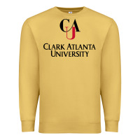 Antique Gold Clark Atlanta University Premium Sweatshirt - linhVisuals