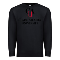 Black Clark Atlanta University Premium Sweatshirt - linhVisuals