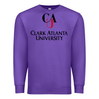 Purple Clark Atlanta University Premium Sweatshirt - linhVisuals