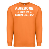 Carrot awesome like my father in law funny fathers day gift men wom t shirt Premium Sweatshirt - linhVisuals