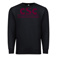 Black Chadron State College Premium Sweatshirt - linhVisuals