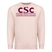Pale Pink Chadron State College Premium Sweatshirt - linhVisuals