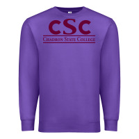 Purple Chadron State College Premium Sweatshirt - linhVisuals