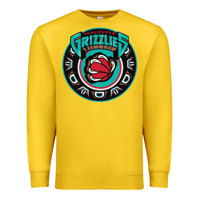 Vancouver Grizzlie Retro Premium Sweatshirt by linhVisuals | Teevron